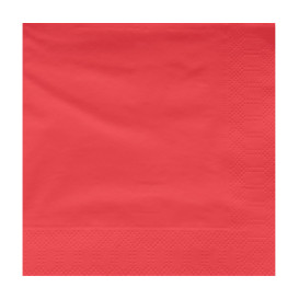 Papierservietten Rot 2L 40x40cm (1200 Stück)