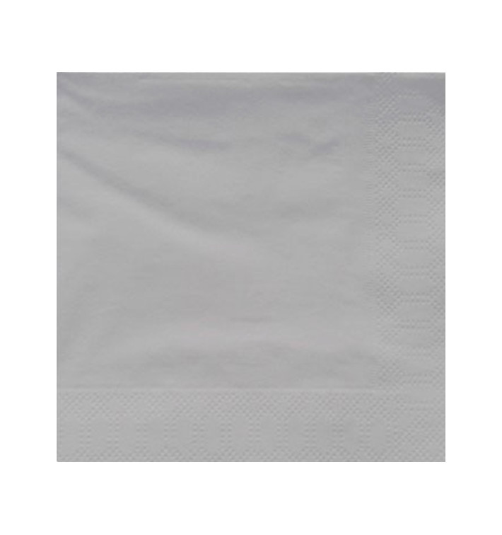 Papierservietten Grau 2L 40x40cm (1200 Stück) Papierservietten Grau 2L 40x40cm (1200 Stück)