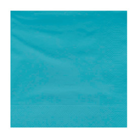 Papierservietten Hellblau 2L 40x40cm (50 Stück)