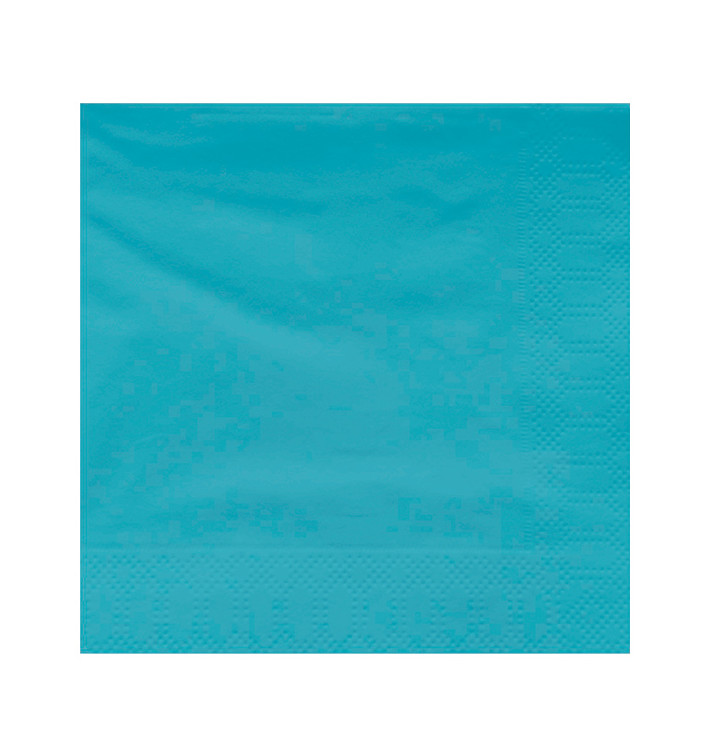 Papierservietten Hellblau 2L 40x40cm (50 Stück) Papierservietten Hellblau 2L 40x40cm (50 Stück)