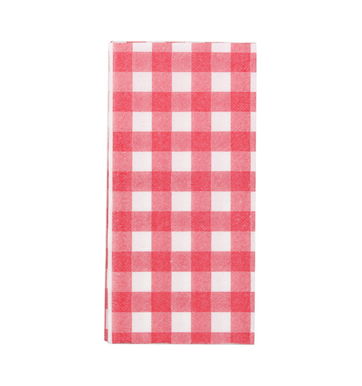 Papierservietten "Vichy" 40x40cm 1/8 2-lagig (1200 Stück) Papierservietten "Vichy" 40x40cm 1/8 2-lagig (1200 Stück)