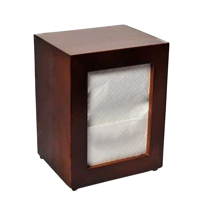 Serviettenspender aus Holz Miniservis 17x17cm (10 Stück) Serviettenspender aus Holz Miniservis 17x17cm (10 Stück)