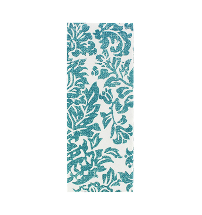Bestecktaschen Airlaid "Versalles" Türkis 32x40cm 55g/m² (40 Stück) Bestecktaschen Airlaid "Versalles" Türkis 32x40cm 55g/m² (40 Stück)