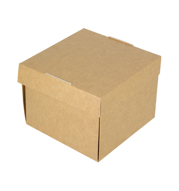 Gourmet Burger Schachtel Kraft 13x13x10cm (150 Stück) Gourmet Burger Schachtel Kraft 13x13x10cm (150 Stück)