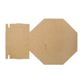 Gourmet Burger Schachtel Kraft 13x13x13cm (150 Stück)