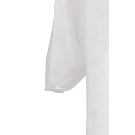PP Schutzmäntel Klettverschluss ohne Tasche weiß XL 35gr (50 Stück)
