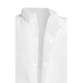 PP Schutzmäntel Klettverschluss ohne Tasche weiß 3XL 35gr (1 Stück)