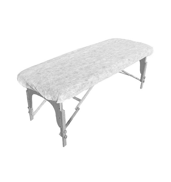 Einweg-Bettwäsche Polypropylen SMS Verstellbar 95x220cm (1 Stück) Einweg-Bettwäsche Polypropylen SMS Verstellbar 95x220cm (1 Stück)