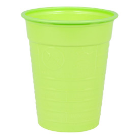 Plastikbecher PS Grün 200ml Ø7cm (50 Stück)
