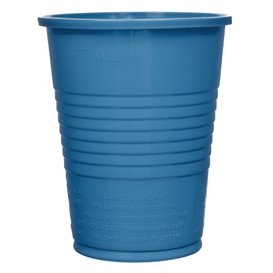 Plastikbecher PS Dunkelblau 200ml Ø7cm (50 Stück)