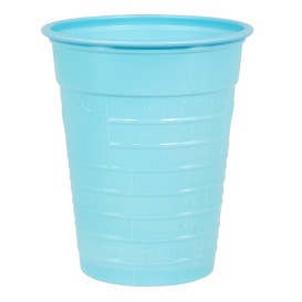 Plastikbecher PS Hellblau 200ml Ø7cm (1500 Stück)