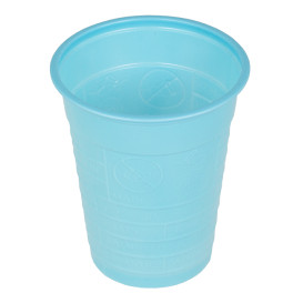 Plastikbecher PS Hellblau 200ml Ø7cm (1500 Stück)