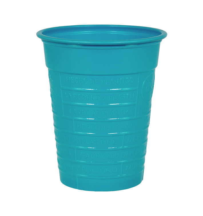 Plastikbecher PS Turkis 200ml Ø7cm (1500 Stück) Plastikbecher PS Turkis 200ml Ø7cm (1500 Stück)