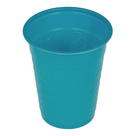 Plastikbecher PS Turkis 200ml Ø7cm (1500 Stück)