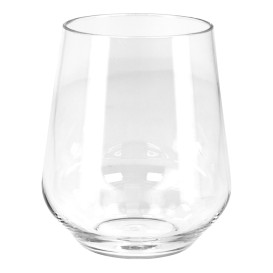 Plastikbecher Transparent Tritan "Elegance" 390ml (1 Stück)