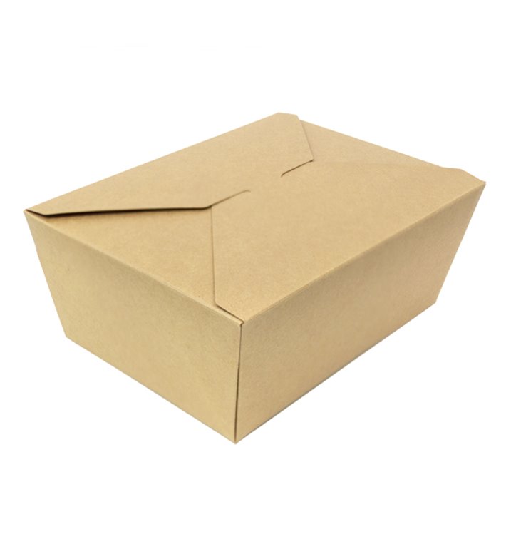 SnackBox Amerikanisch To Go Natürliche 21,7x21,7x6cm 2910ml (140 Stück)