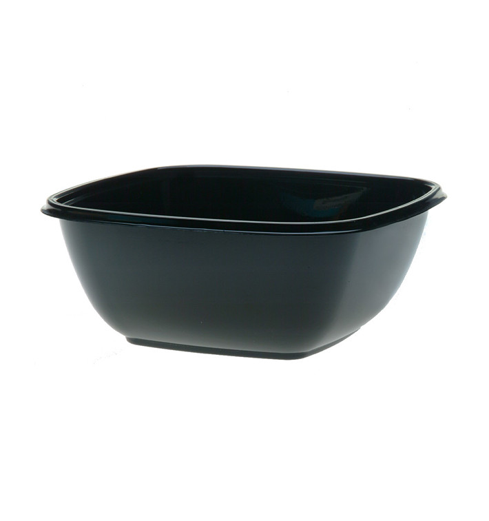 Plastikschale Schwarz PET 1500ml 190x190x80mm (50 Stück) Plastikschale Schwarz PET 1500ml 190x190x80mm (50 Stück)