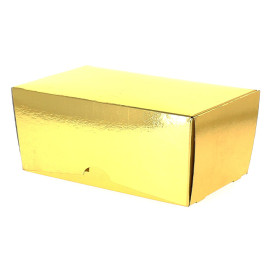 Box für Süßwaren gold 13x7x5cm (100 Stück)