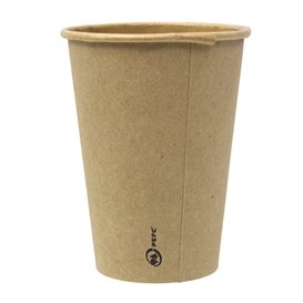 Kartonbecher7 Oz/220ml Kraft-Kraft Ø7cmKraft-Kraft Ø7cm (50 Stück)