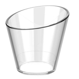SAN "Circle" Langlebige Probierschüssel Transparent 100ml (72 Stück) 