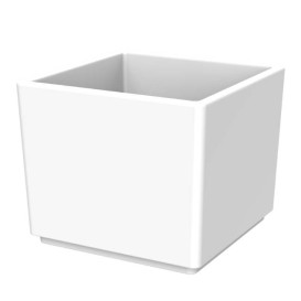 SAN "Cube" Langlebige Probierschale Weiß 65ml (72 Stück) 