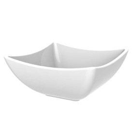 Langlebige Degustationsschüssel SAN "Quadrata" Weiß 95ml (72 Stück) 