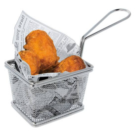 Mini Frittierkörbchen 10x9x6cm (6 Stück)