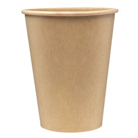 Karton Kaffeebecher to go Braun 12Oz/360ml Ø8,0cm (2.000 Stück)