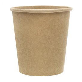 Bio Kaffeebecher To Go Braun 4Oz/120ml Ø6,2cm (100 Stück)