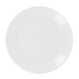 Wiederverwendbare Plastikteller CPET Stoven Weiß Ø225mm (54 Stück)