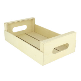Holzkiste mit Griff 25x15x7,5cm (20 Stück)