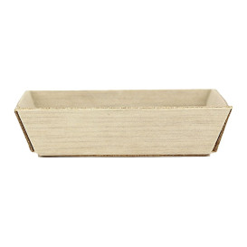 Teller aus Holz "Mini" 6x6x1,5cm (20 Stück)