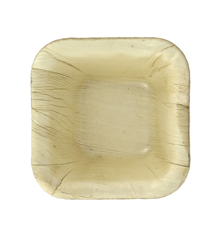 Palmblattschale Quadratisch 6,3x6,3cm (50 Stück)