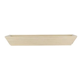 Tablett aus Holz 21,5x8,5x2,8cm 350ml (25 Stück)