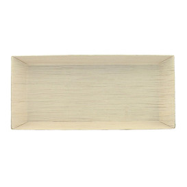 Tablett aus Holz 21,5x8,5x2,8cm 350ml (100 Stück)