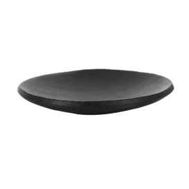 Häppchenteller Bambus Schwarz Ø60mm (24 Stück)
