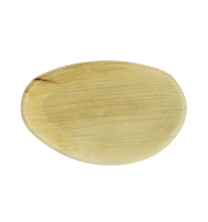 Palmblattteller Oval 19x12cm (100 Stück) Palmblattteller Oval 19x12cm (100 Stück)
