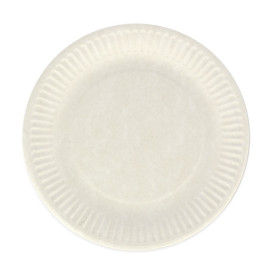 Papierteller weiß Ø18cm (100 Stück)
