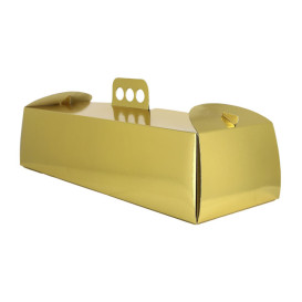 Pappkarton Gold 16x44x10,5 cm (50 Stück)