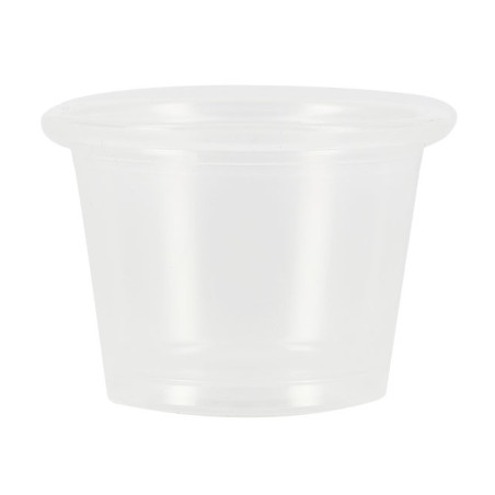 Gefäß PP Transparent für Saucen 30ml Ø4,8cm (5.000 Stück)