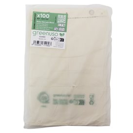 Flachbeutel Markt Home Compost “Be Eco!” 16x24cm (5.000 Stück)