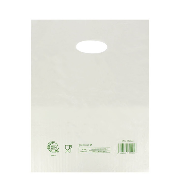 Plastiktüten mit Griffloch Home Compost “Classic” 30x40cm (100 Stück) Plastiktüten mit Griffloch Home Compost “Classic” 30x40cm (100 Stück)