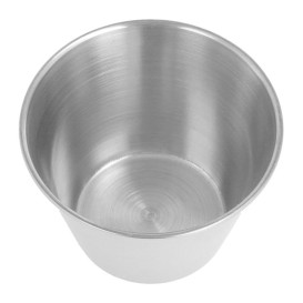 Soßenbecher aus Edelstahl 120ml (12 Stück)