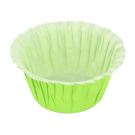 Muffinförmchen grün 4,9x3,8x7,5cm (500 Stück)