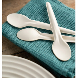 Kleiner Löffel Weiß 13cm (50 Stück)
