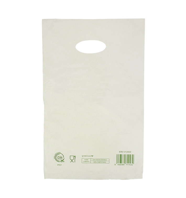 Plastiktüten mit Griffloch Home Compost “Classic” 20x33cm (100 Stück) Plastiktüten mit Griffloch Home Compost “Classic” 20x33cm (100 Stück)