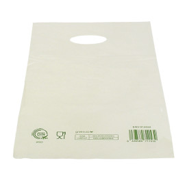 Plastiktüten mit Griffloch Home Compost “Classic” 20x33cm (100 Stück)