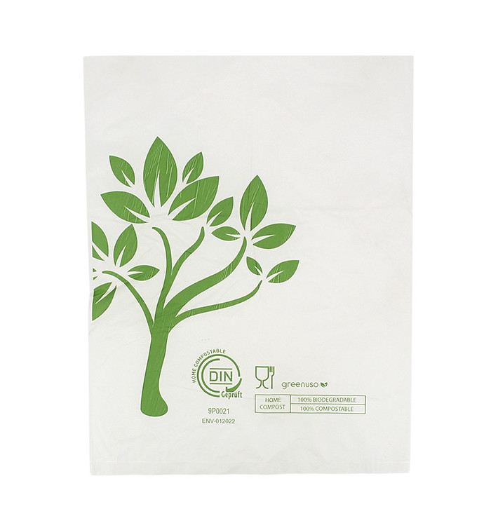 Flachbeutel Markt Home Compost “Be Eco!” 23x30,5cm (3.000 Stück) Flachbeutel Markt Home Compost “Be Eco!” 23x30,5cm (3.000 Stück)
