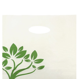 Plastiktüten mit Griffloch Home Compost “Be Eco!” 30x40cm (3.000 Stück)