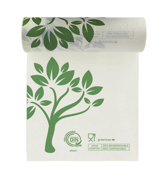 Rolle mit Flachbeutel Markt Home Compost “Be Eco!” 30x40cm (500 Stück) Rolle mit Flachbeutel Markt Home Compost “Be Eco!” 30x40cm (500 Stück)